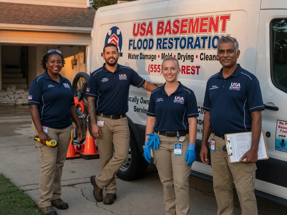 Basement Flood Cleanup company in Amherstdale, WV