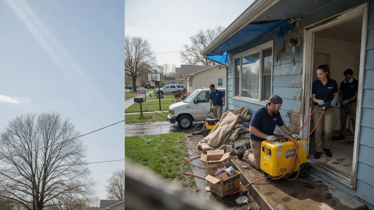 Basement Flood Cleanup in Amherstdale, WV near me